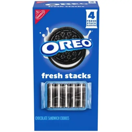 Oreo Fresh Stacks Chocolate Sandwich Cookies - 8.05oz image {15}