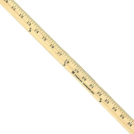 Charles Leonard Wooden Yardstick, Pack of 12 image {2}