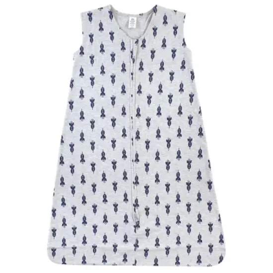 Yoga Sprout Baby Boy Sleeveless Jersey Cotton Sleeping Bag, Sack, Blanket, Spaceship image {1}