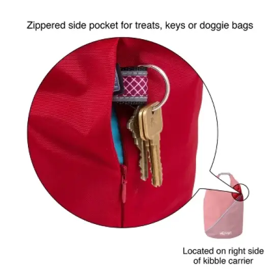 Kurgo 5lbs Kibble Dog and Cat Food Storage Carrier image {4}