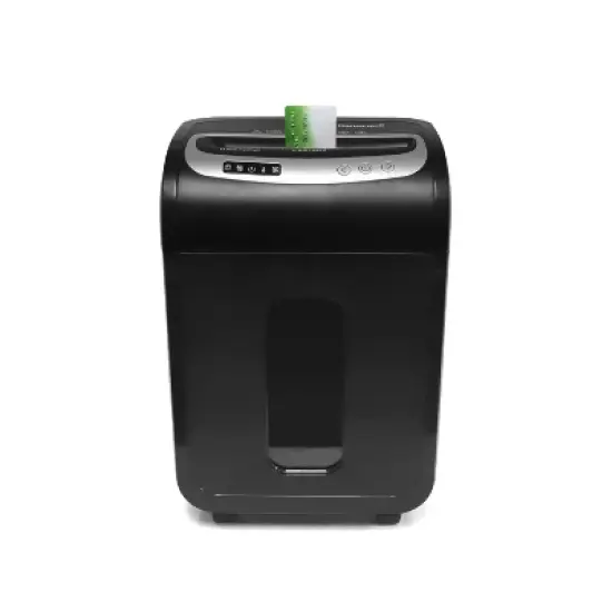 Honeywell 12 Sheet Micro Cut Paper Shredder for Home use Black: Automatic Start, Shreds Credit Cards, 5.28 Gallon Capacity image {2}