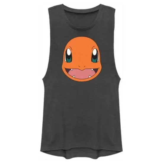 Junior's Pokemon Charmander Smile Festival Muscle Tee image {3}