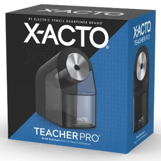 X-ACTO TeacherPro Electric Pencil Sharpener with Auto Adjust Dial and SafeStart Motor image {8}