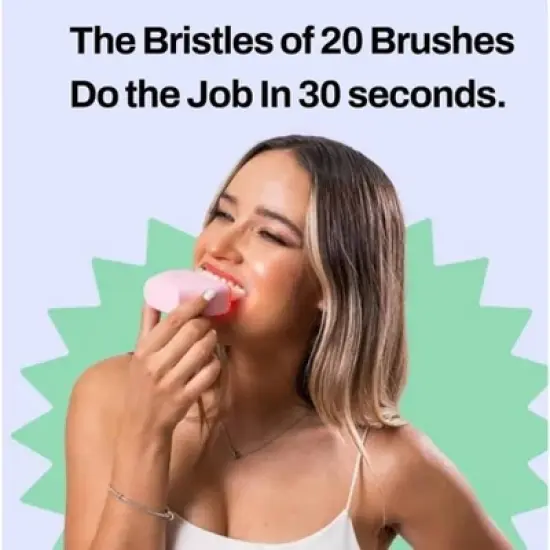 Autobrush Double-Sided Women's Nylon Toothbrush Head image {4}