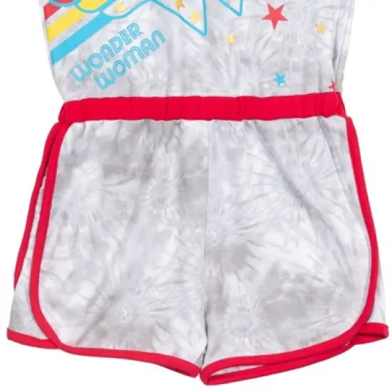 Warner Bros. DC Comics Justice League Wonder Woman Romper Mask Grey  image {6}