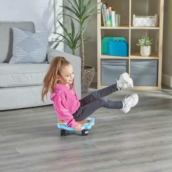 Hand2Mind Plane Glider Scooter Board - Orange: Teaching Aid for Preschool to 8th Grade, Plastic Construction image {6}