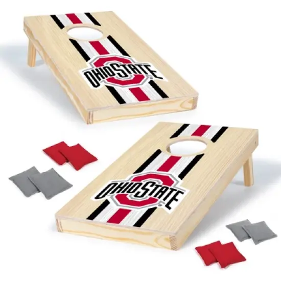 NCAA Ohio State Buckeyes 1'x2' Wood Cornhole Set image {7}