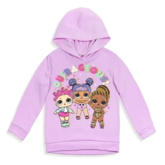 L.O.L. Surprise! Diva Drag Racer Bon Bon Fierce Fleece Pullover Hoodie and Leggings Outfit Set Little Kid to Big Kid image {2}