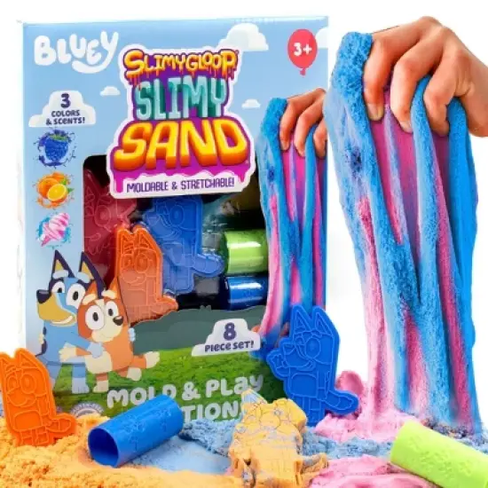 Bluey SlimyGloop Slimy Sand Mold & Play Creations image {2}
