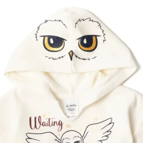 Harry Potter Baby Fleece Pullover Hoodie Bodysuit and Pants 3 Piece Outfit Set Newborn to Infant image {8}