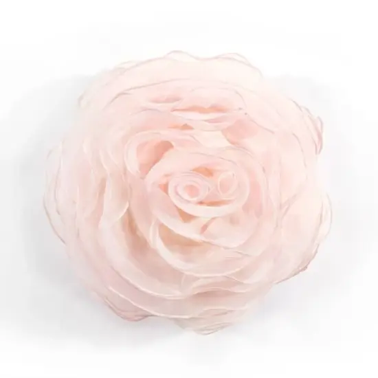 Lush D&eacute;cor Ruffle Layer Flower Decorative Baby Pillow image {5}