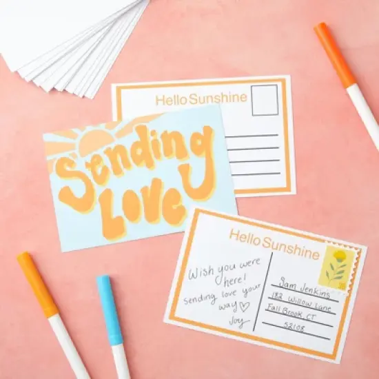 Paper Junkie 200-Pack Cardstock Paper 4x6 in, 110lb Heavyweight Card Stock Blank Index Cards for Flashcards, ,Recipe Cards, Save the Date, Invitations image {2}