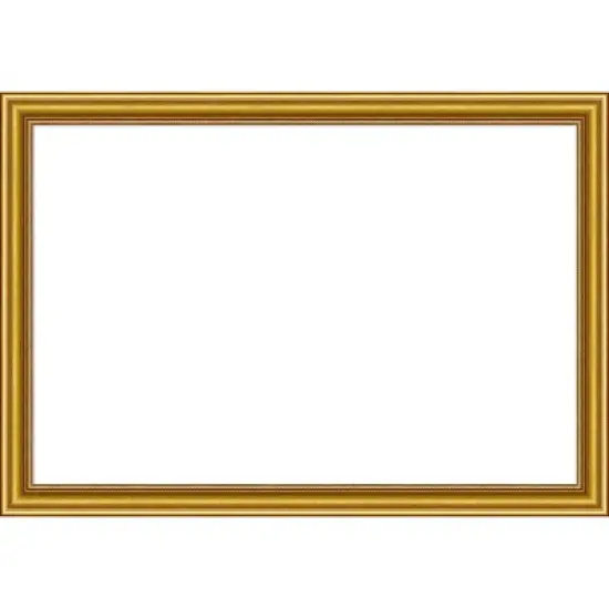 Amanti Art Townhouse Gold Framed Dry Erase Magnetic Board image {16}