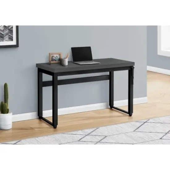 Sapphtopaz Home Office Desks 47.25" Morden Computer Desk Adjustable Height Study Writing Table Gaming Desk Office Desk for Home Office image {11}