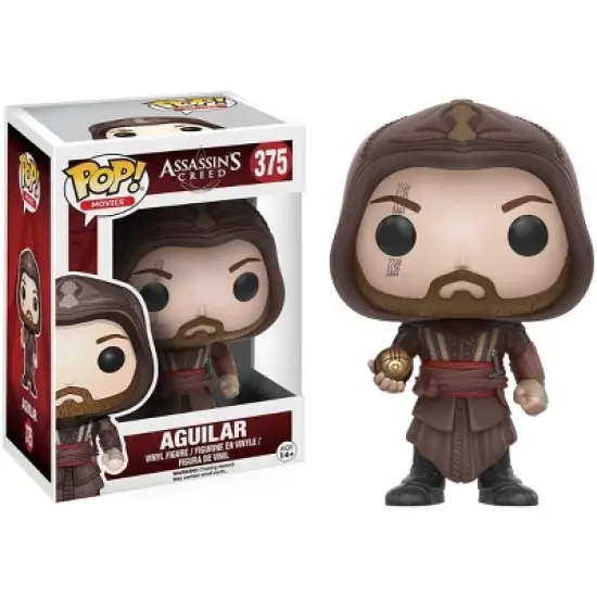 Funko Assassin's Creed Movie POP Vinyl Figure Set: Callum Lynch, Aguilar, Ojeda, Maria image {1}