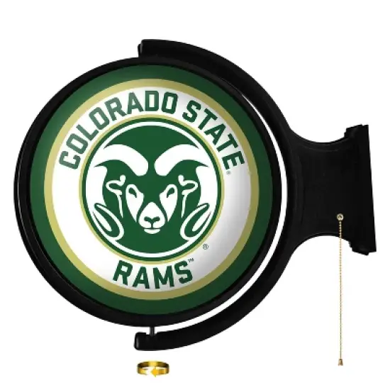 University Original Round Rotating Lighted Wall Sign image {20}