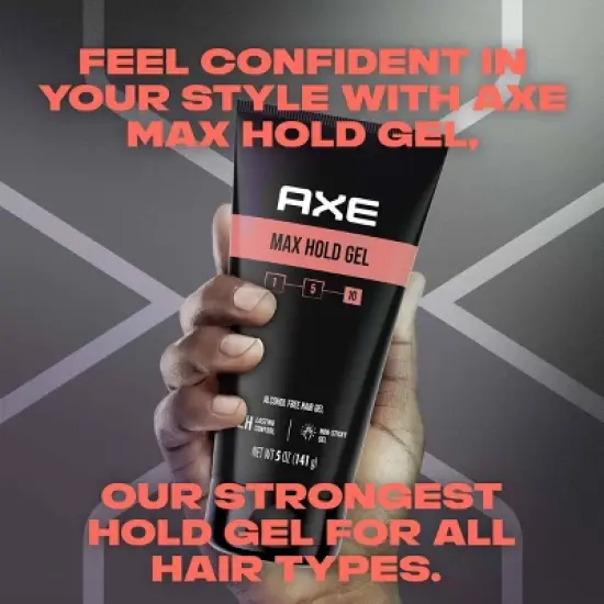 Axe Max Hold Hair Gel Styling Aid - 5oz image {2}