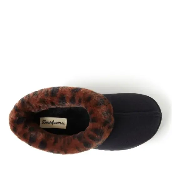 Dearfoams Women's Chloe Soft Knit Clog Slippers image {4}