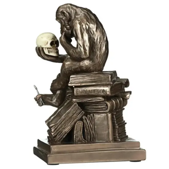 Design Toscano Darwin's Ape Sculpture image {5}