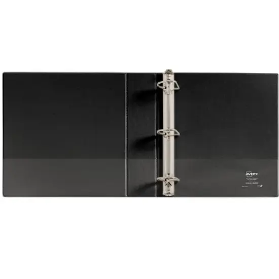 Avery Durable 3 Ring Binder, 2" Slant Rings, 1 Black Binder (27550) image {7}