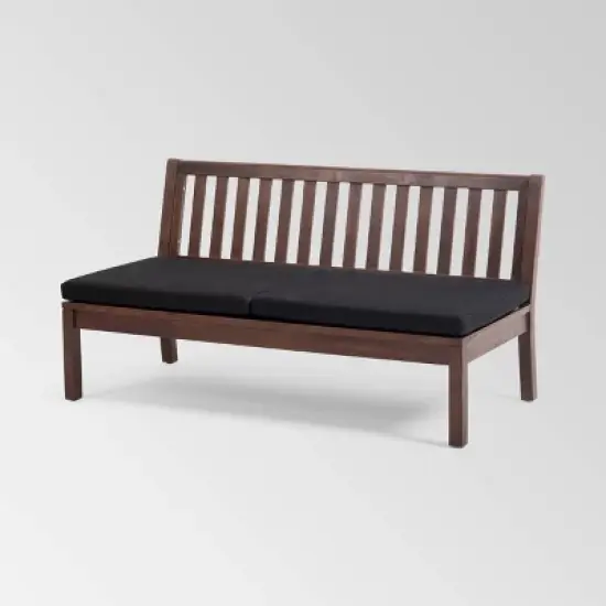 Caswell 4pc Acacia Wood Chat Set - Christopher Knight Home image {2}