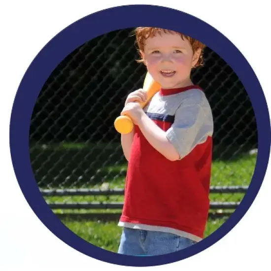 Botabee 32" Plastic Baseball Bats and 2.7'' 6 Baseballs image {2}