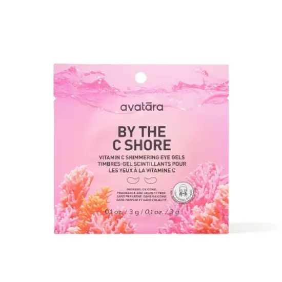 Avatara By the C Shore Sparkling Hydrogel Eye Masks - 0.21oz image {5}