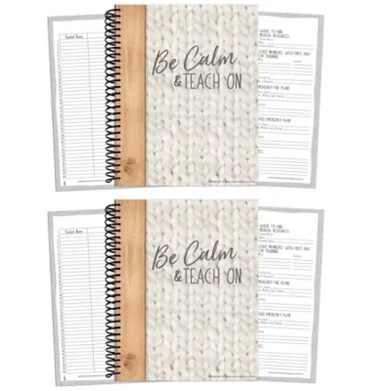 Eureka A Close-Knit Class Lesson Plan & Record Book, Pack of 2 image {2}