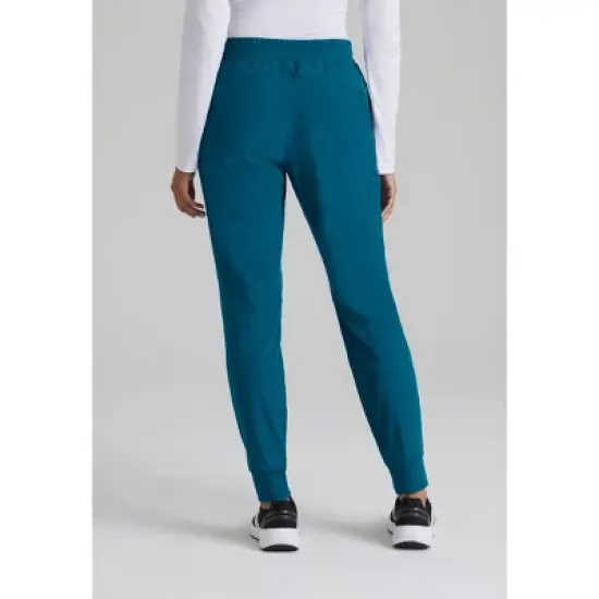 Barco One Women's Boost 3-Pocket Mid-Rise Jogger Scrub Pant image {3}