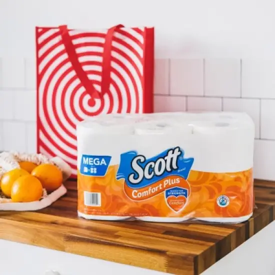 Scott ComfortPlus Septic-Safe 1-Ply Toilet Paper image {5}
