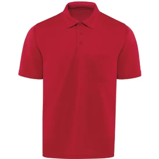 Red Kap&reg; Men's Short Sleeve Performance Knit&reg; Pocket Polo image {7}
