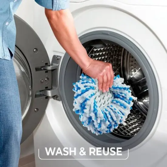 O-Cedar RinseClean Deep Clean Mop Head Replacement Pack image {4}