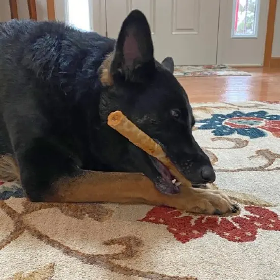 Fieldcrest Farms Nothin' to Hide Beef Roll Bag Dog Treats - 10" - Large - 6.38oz/2pk image {3}