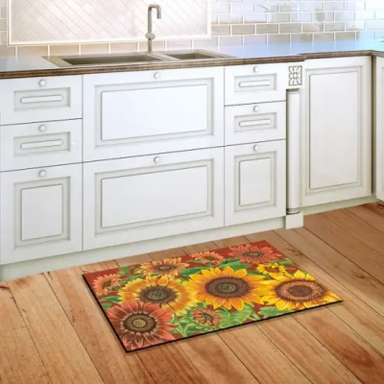 Briarwood Lane Colorful Sunflowers Fall Doormat Welcome Autumn Fl image {3}