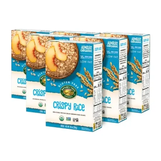 Nature's Path Organic Crispy Rice Cereal 12pk/120oz image {7}