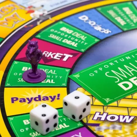 Rich Dad CASHFLOW Financial Literacy Educational Board Game 2020 Design image {1}