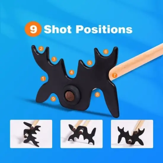 GSE Plastic Slip-On Billiard Cue Bridge Head &ndash; Moosehead Design, Universal Fit, Pool Billiard Accessories image {3}