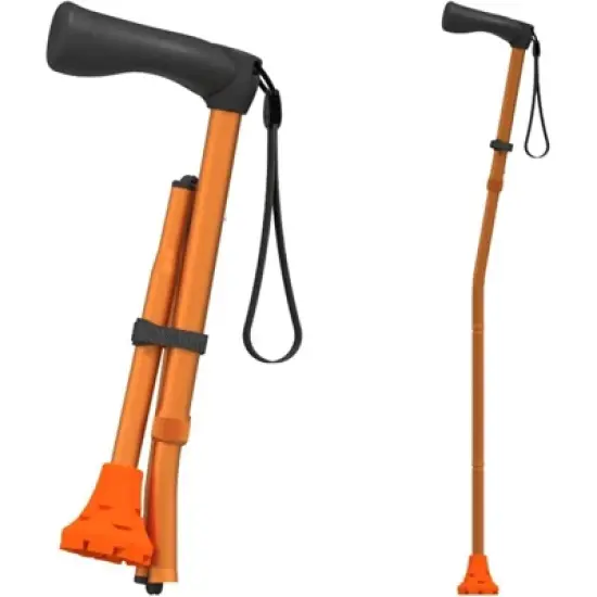 Boersma Folding Cane,Designed for Stability and Balance,Folding and Adjustable Walking Cane, Heavy Duty, Travel-Friendly and Stylish,Men & Women image {7}