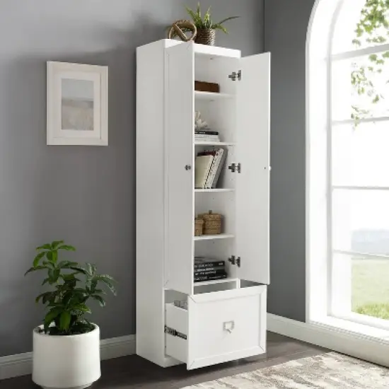 Harper Convertible Closet White - Crosley image {2}