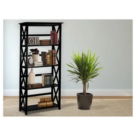 Montego 5 Shelf Bookcase - Flora Home image {4}