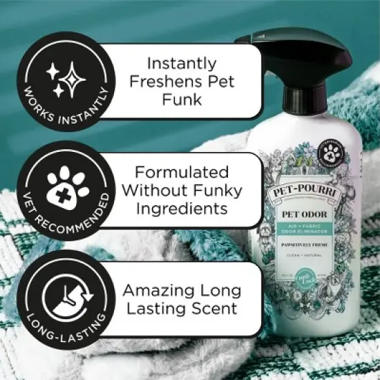 Poo-Pourri Pet Odor Refresher Pawsitivly Fresh Scented Air Freshener - 16 fl oz image {2}