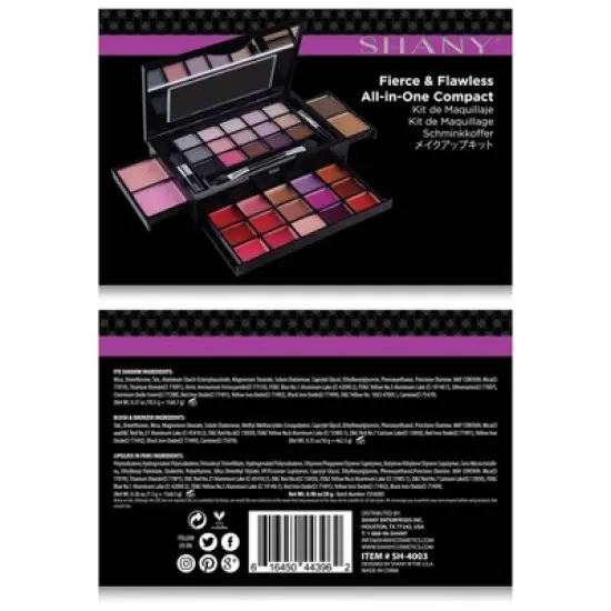 SHANY Fierce & Flawless All-in-One Makeup Kit image {3}