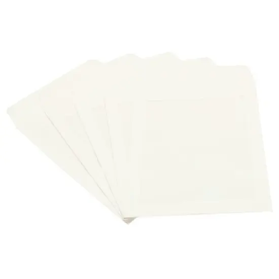 Unique Bargains Mailing Statement Photos Catalogs Full Face Window Clear Single Sided Envelopes image {5}