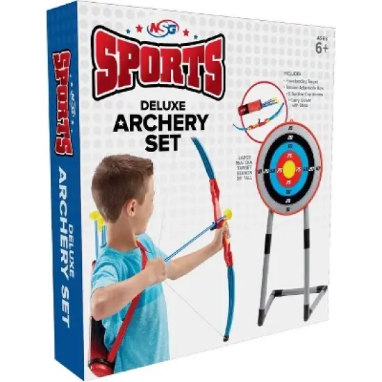 NSG Deluxe Archery Set - 8pc image {1}
