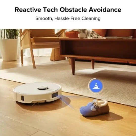 Roborock Qrevo Curv 5A1 Robot Vacuum and Mop with Zero-Tangling Design, FlexiArm Tech & Hands-Free Dock, Auto Mop Lifting, Pet Friendly image {9}