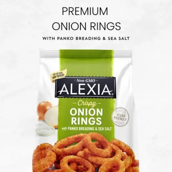 Alexia Frozen Crispy Vegan Onion Rings - 13.5oz image {2}