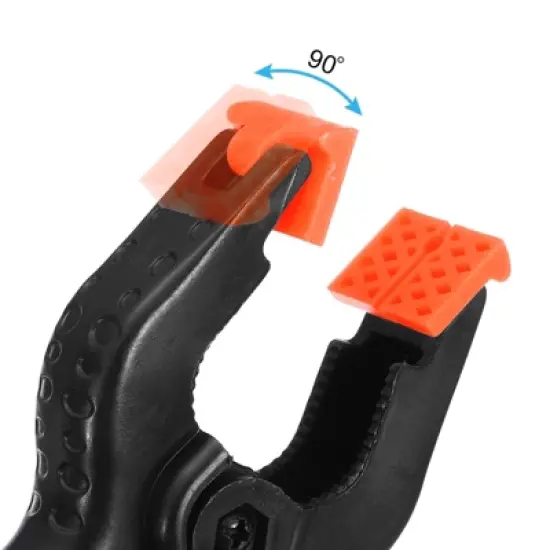 Unique Bargains Plastic Flexible Anti-slip DIY Project Craft Spring Clamps 10 Pcs image {2}