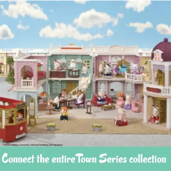 Calico Critters Town Series Delicious Restaurant, Fashion Dollhouse Playset with Furniture and Accessories image {5}