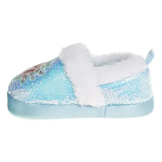 Disney Frozen "Happy Sisters" Toddler Girls' Dual Sizes Slippers image {5}