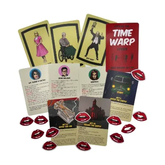 University Games The Rocky Horror Show Game: Educational Social Skills Board for 2-6 Players image {5}